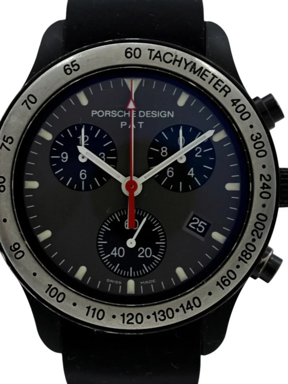 Porsche Design by Eterna 40mm Men's Chronograph Titanium Watch- Ref: 6610.14!